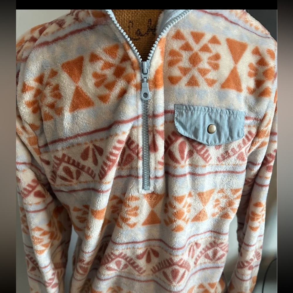 Fleece Half Zip Sweater